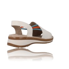 Calzados Vesga Sandalias con Cuña para Mujer de Ara Shoes Hawaii 2.0 12-29005 color crema foto 8