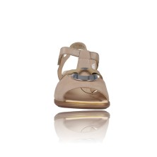 Calzados Vesga Sandalias con Tacón para Mujer de Ara Shoes Lugano-S 12-35730 color arena foto 3