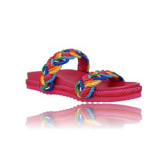 Calzados Vesga Sandalias Planas Casual para Mujer de La Strada 2201033 multicolor foto 2