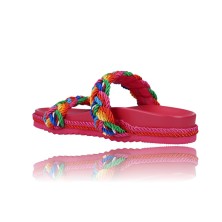 Calzados Vesga Sandalias Planas Casual para Mujer de La Strada 2201033 multicolor foto 6