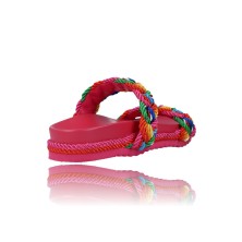 Calzados Vesga Sandalias Planas Casual para Mujer de La Strada 2201033 multicolor foto 8