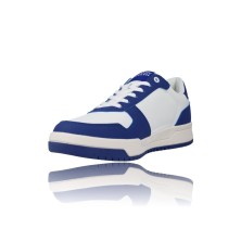 Calzados Vesga Zapatillas Deportivas Bambas para Hombre de Teddy Smith 71743 color blanco y azul foto 4