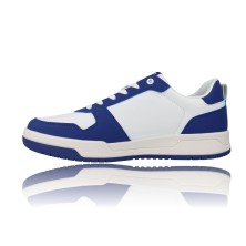 Calzados Vesga Zapatillas Deportivas Bambas para Hombre de Teddy Smith 71743 color blanco y azul foto 5