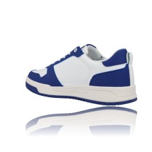 Calzados Vesga Zapatillas Deportivas Bambas para Hombre de Teddy Smith 71743 color blanco y azul foto 6