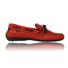 Calzados Vesga Zapatos Mocasín para Hombre de Callaghan 53901 Bitrón color rojo foto 1
