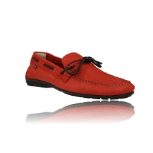 Calzados Vesga Zapatos Mocasín para Hombre de Callaghan 53901 Bitrón color rojo foto 2
