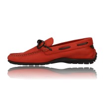 Calzados Vesga Zapatos Mocasín para Hombre de Callaghan 53901 Bitrón color rojo foto 5