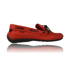 Calzados Vesga Zapatos Mocasín para Hombre de Callaghan 53901 Bitrón color rojo foto 9