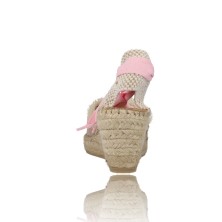 Calzados Vesga Sandalias de Cáñamo o Esparto con Cuña para Mujer de Fabiolas 315128 color arena foto 7