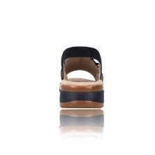 Calzados Vesga Sandalias con Cuña para Mujer de Ara Shoes 12-29005 color marino foto 7