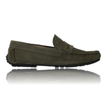 Calzados Vesga Zapatos Mocasín de Piel para Hombre de Martinelli Pacific 1411-2496X color verde foto 1