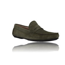 Calzados Vesga Zapatos Mocasín de Piel para Hombre de Martinelli Pacific 1411-2496X color verde foto 2