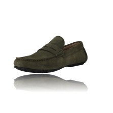 Calzados Vesga Zapatos Mocasín de Piel para Hombre de Martinelli Pacific 1411-2496X color verde foto 4