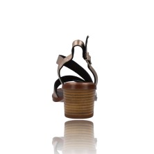 Calzados Vesga Sandalias con Tacón para Mujer de Plumers 3636 - Tacón y Elegancia oro foto 7