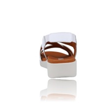 Calzados Vesga Sandalias para Mujer con Cuña Pepe Menargues Modelo 10517 - Cómodas color blanco foto 7