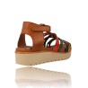 Sandalias de Verano para Mujer con Cuña Suave Modelo 5104