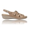 Casual Sandals with Wedge and Laces for Women by Suave 3004