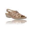 Casual Sandals with Wedge and Laces for Women by Suave 3004