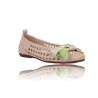 Zapatos Bailarinas Planas para Mujer de Wonders Bow CH-1001
