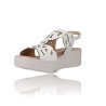 Sandalias con Cuña para Mujer Wonders Afro B-7930