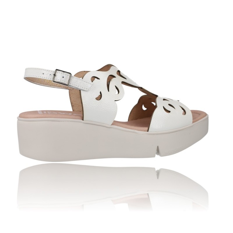 Sandalias con Cuña para Mujer Wonders Afro B-7930
