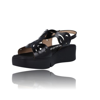 Sandalias con Cuña para Mujer Wonders Afro B-7930