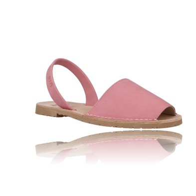 Sandalias Cuña Mujer RIA MENORCA - Sandalias Verde Menta