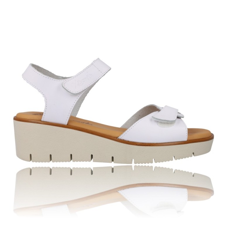 Sandalias con Cuña para Mujer de Calzados Vesga XBonita 9963