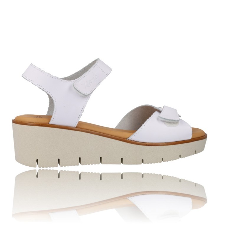 Sandalias con Cuña para Mujer de Calzados Vesga XBonita 9963