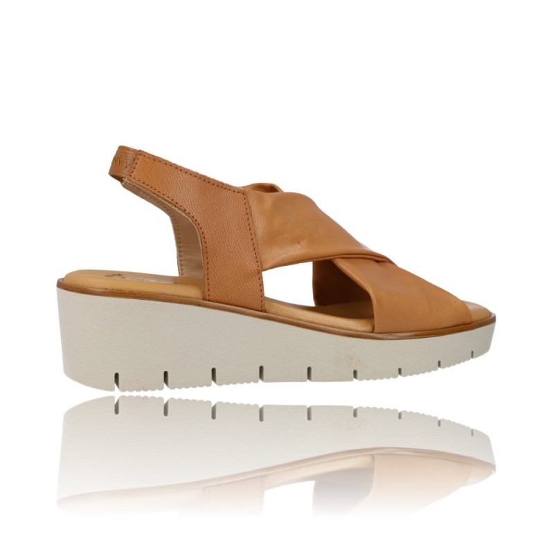 Sandalias con Cuña para Mujer Calzados Vesga Xbonitas J091 - Tiras Cruzadas