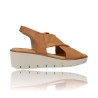 Sandalias con Cuña para Mujer Calzados Vesga Xbonitas J091 - Tiras Cruzadas