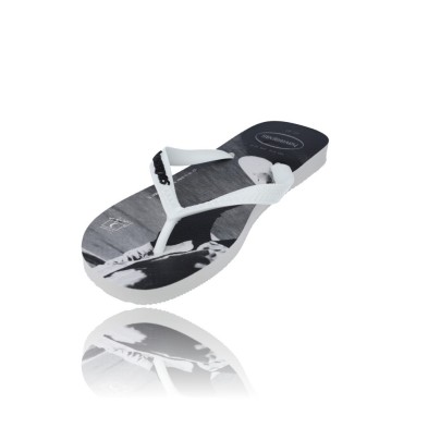 Calzados Vesga Sandalias Chanclas Flip-Flop Hombre Havaianas Hype 4127920 - color negro y blanco foto 1