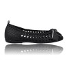 Zapatos Bailarinas Planas para Mujer de Wonders Bow CH-1001