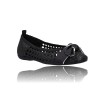 Flat Ballerina Shoes for Women by Wonders Bow CH-1001