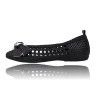 Zapatos Bailarinas Planas para Mujer de Wonders Bow CH-1001