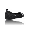 Zapatos Bailarinas Planas para Mujer de Wonders Bow CH-1001