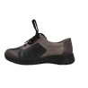 Suave 3302 Damen-Freizeitschuhe aus Leder mit Schnürung und Reißverschluss