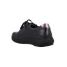 Suave 3758 Scarpe Casual da Donna in Pelle con Lacci e Zip Laterale