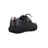 Suave 3758 Scarpe Casual da Donna in Pelle con Lacci e Zip Laterale