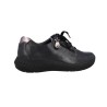 Suave 3758 Damen-Freizeitschuhe aus Leder mit Schnürung und Reißverschluss