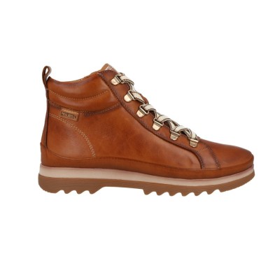 Pikolinos Vigo W3W-8564 Botines de Piel con Cordones y Cremallera Mujer