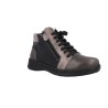 Suave 3304 Casual Stiefeletten Damen Leder Reißverschluss Air Function Cinder