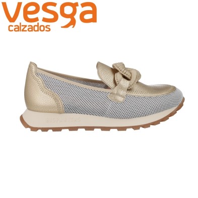 Zapatos Mocasines Hispanitas HV243270 Loira para Mujer