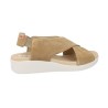 Sandalias Casual con Cuña de Piel para Mujer de Pepe Menargues 10503
