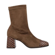 Botines Elásticos Mujer Pedro Miralles Luisiana 28422 Tabaco