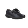 Suave 3758 Scarpe Casual da Donna in Pelle con Lacci e Zip Laterale