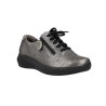 Suave 3758 Scarpe Casual da Donna in Pelle con Lacci e Zip Laterale