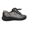 Suave 3758 Scarpe Casual da Donna in Pelle con Lacci e Zip Laterale