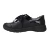 Suave 3302 Damen-Freizeitschuhe aus Leder mit Schnürung und Reißverschluss