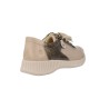 Suave 3302 Damen-Freizeitschuhe aus Leder mit Schnürung und Reißverschluss
